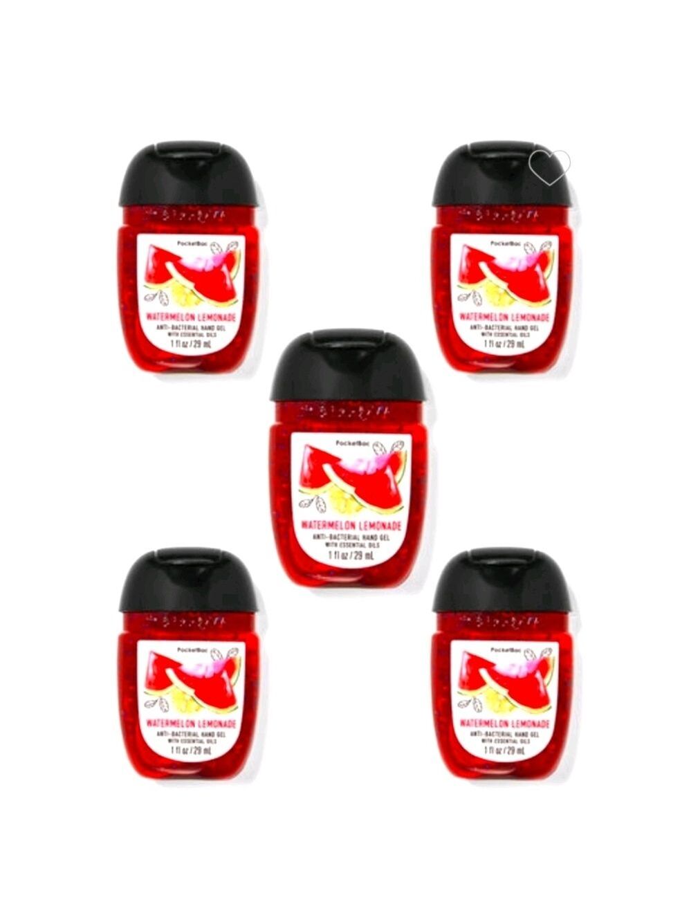 WATERMELON LEMONADE POCKETBAC HAND SANITIZERS 5-PACK